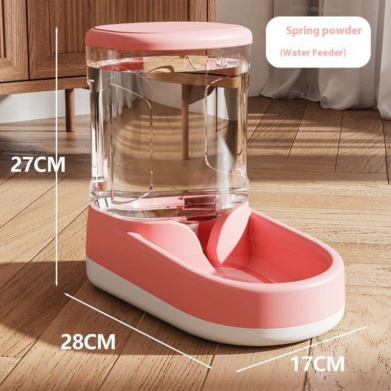 Automatic Pet Feeder & Water Fountain for Happy Cats & Dogs