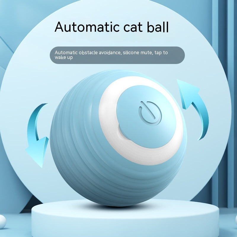 Interactive Smart Ball – Watch Your Cat Light Up with Fun!