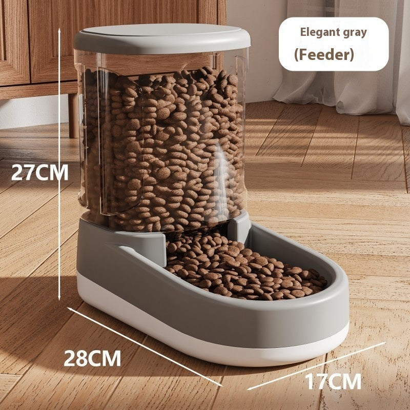 Automatic Pet Feeder & Water Fountain for Happy Cats & Dogs