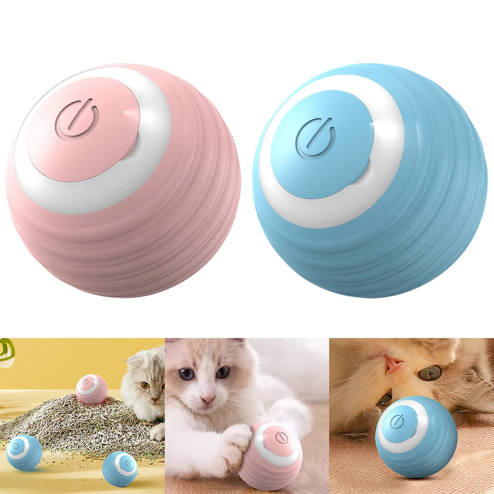 Interactive Smart Ball – Watch Your Cat Light Up with Fun!
