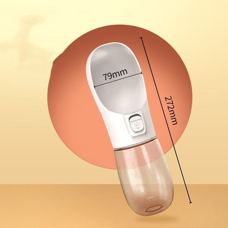 Convenient Pet Water Bottle and Bowl for Outdoor Adventures