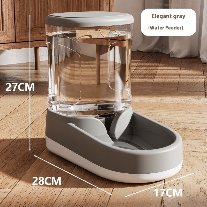 Automatic Pet Feeder & Water Fountain for Happy Cats & Dogs