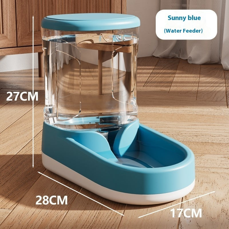 Automatic Pet Feeder & Water Fountain for Happy Cats & Dogs