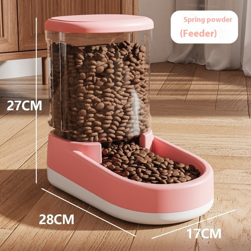 Automatic Pet Feeder & Water Fountain for Happy Cats & Dogs